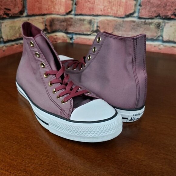 New Converse Chuck Taylor All Star Hi Deep Bourdeaux - Picture 1 of 6